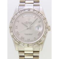 ロレックススーパーコピー ROLEX デイデイト 118366 プレジデントブレス グレーローマ