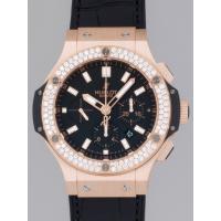 ウブロスーパーコピー ビッグバン エボリューション 301.PX.1180.GR.1104 ダイヤベゼル ブラックラバー ブラック