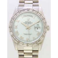 ロレックススーパーコピー ROLEX デイデイト 118366 プレジデントブレス アイスブルーローマ