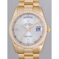 ロレックススーパーコピー ROLEX デイデイト 118348A プレジデントブレス シルバー