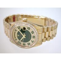 ロレックススーパーコピー ROLEX デイデイト 118348 プレジデントブレス グリーンアラビア