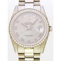 ロレックススーパーコピー ROLEX デイデイト 118346 プレジデントブレス グレーローマ