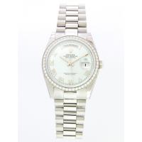 ロレックススーパーコピー ROLEX デイデイト 118346 プレジデントブレス アイスブルーローマ