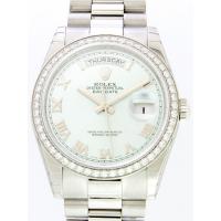 ロレックススーパーコピー ROLEX デイデイト 118346 プレジデントブレス アイスブルーローマ