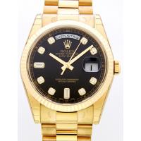 ロレックススーパーコピー ROLEX デイデイト 118238A プレジデントブレス ブラック