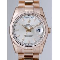 ロレックススーパーコピー ROLEX デイデイト 118235F プレジデントブレス シルバー