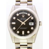 ロレックススーパーコピー ROLEX デイデイト 118209A プレジデントブレス ブラック
