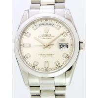 ロレックススーパーコピー ROLEX デイデイト 118209A プレジデントブレス シルバー