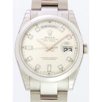 ロレックススーパーコピー ROLEX デイデイト 118209A オイスターブレス シルバー 自動巻