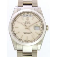 ロレックススーパーコピー ROLEX デイデイト 118209 オイスターブレス シルバー 自動巻