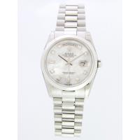 ロレックススーパーコピー ROLEX デイデイト 118206NCA プレジデントブレス ホワイトシェル