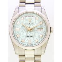 ロレックススーパーコピー ROLEX デイデイト 118206A プレジデントブレス アイスブルーコンピューター