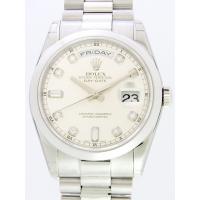 ロレックススーパーコピー ROLEX デイデイト 118206A プレジデントブレス シルバー