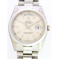 ロレックススーパーコピー ROLEX デイデイト 118206 プレジデントブレス シルバー