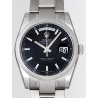ロレックススーパーコピー ROLEX デイデイト 118209 オイスターブレス ブラック