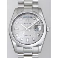 ロレックススーパーコピー ROLEX デイデイト 118206A プレジデントブレス シルバーコンピューター