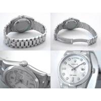 ロレックススーパーコピー ROLEX デイデイト 118206A プレジデントブレス シルバーコンピューター