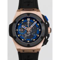 ウブロスーパーコピー キングパワー UEFA EURO2012 ウクライナ 716.OM.1129.RX.EUR12 ブラックラバー 世界限定250本 ブラックスケルトン