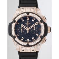 ウブロスーパーコピー キングパワー フドロワイアント 715.PX.1128.RX.1704 ベゼル・ラグダイヤ ブラックラバー ブラック