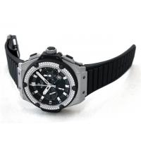 ウブロスーパーコピー キングパワー 709.ZX.1770.RX.1104 スプリットセコンド パワーリザーブ ベゼルダイヤ ブラックラバー