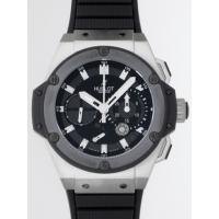 ウブロスーパーコピー キングパワー 709.ZM.1770.RX スプリットセコンド パワーリザーブ ブラックラバー 世界限定500本 ブラックカーボン