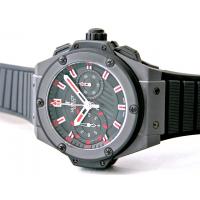 ウブロスーパーコピー キングパワー フドロワイアント ブラックマジック 715.CI.1123.RX ブラックラバー ブラック