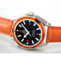 オメガスーパーコピー シーマスター 2909.50.38 プラネットオーシャン 42mm オレンジベゼル オレンジ皮 ブラック