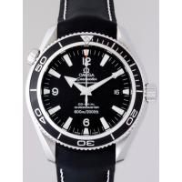 オメガスーパーコピー シーマスター 2901.50.81 プラネットオーシャン 42mm ブラックベゼル ラバーベルト ブラック