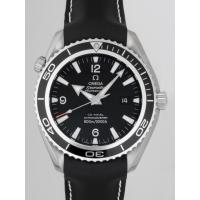 オメガスーパーコピー シーマスター 2900.50.81 プラネットオーシャン 45mm ブラックベゼル ブラックラバー ブラック
