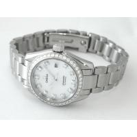 オメガスーパーコピー OMEGA シーマスター 2565.75 アクアテラ ベゼルダイヤ ホワイトシェル