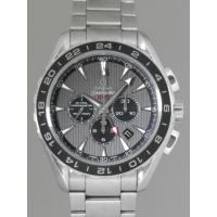 オメガスーパーコピー  OMEGA シーマスター 231.10.44.52.06.001 コーアクシャル アクアテラ GMT クロノメーター グレー/ブラック