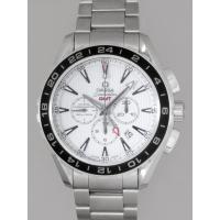 オメガスーパーコピー OMEGA シーマスター 231.10.44.52.04.001 コーアクシャル アクアテラ GMT クロノメーター ホワイト