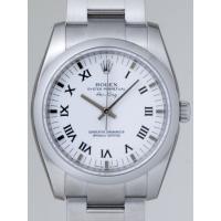 ロレックススーパーコピー ROLEX エアーキング 114200 ホワイトプリントローマ