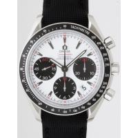 オメガスーパーコピー スピードマスター ナイロンベルト 323.32.40.40.04.001 ホワイト/ブラック