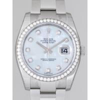 ロレックススーパーコピー ROLEX パーペチュアル デイトジャスト メンズ 116244NG オイスターブレス ホワイトシェル