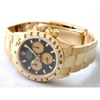 ロレックスコピー ROLEX デイトナ 116528 黒／金目 自動巻 40