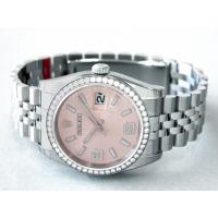 ロレックススーパーコピー ROLEX パーペチュアル デイトジャスト メンズ 116244 ジュビリーブレス ピンク69ダイヤ