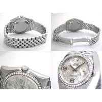ロレックススーパーコピー ROLEX パーペチュアル デイトジャスト メンズ 116244 ジュビリーブレス シルバーフラワー
