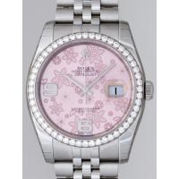 ロレックススーパーコピー ROLEX パーペチュアル デイトジャスト メンズ 116244 ジュビリーブレス ピンクフラワー