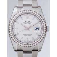 ロレックススーパーコピー ROLEX パーペチュアル デイトジャスト メンズ 116244 オイスターブレス シルバー