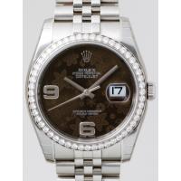 ロレックススーパーコピー ROLEX パーペチュアル デイトジャスト メンズ 116244 ジュビリーブレス ブラウンフラワー