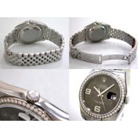 ロレックススーパーコピー ROLEX パーペチュアル デイトジャスト メンズ 116244 ジュビリーブレス ブラウンフラワー