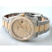 ロレックススーパーコピー ROLEX パーペチュアル デイトジャスト メンズ 116243 オイスターブレス シャンパン