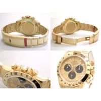 ロレックススーパーコピー ROLEX デイトナ 116528 金／黒目 40 メンズ