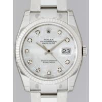 ロレックススーパーコピー ROLEX パーペチュアル デイトジャスト メンズ 116234NG オイスターブレス ホワイトシェル