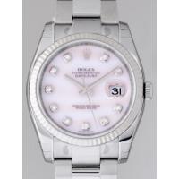 ロレックススーパーコピー ROLEX パーペチュアル デイトジャスト メンズ 116234NG オイスターブレス ピンクシェル