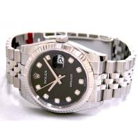ロレックススーパーコピー ROLEX パーペチュアル デイトジャスト メンズ 116234J ジュビリーブレス ブラックコンピューター