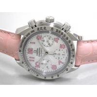 オメガスーパーコピー スピードマスター 3834.74.34 ピンク皮 ホワイトシェルピンクアラビア