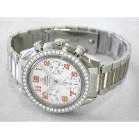 オメガスーパーコピー スピードマスター 3535.78 ダイヤベゼル ホワイトシェル/オレンジアラビア