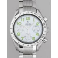 オメガスーパーコピー スピードマスター 3534.72 ホワイトシェル/グリーンアラビア